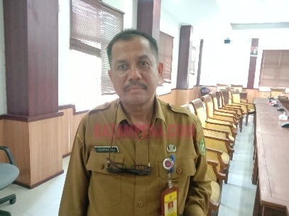 Sekretaris Dinas Catatan Sipil dan Kependudukan Kota Batam, Ashraf Ali.(Sumber foto: JP - Batampena.com)