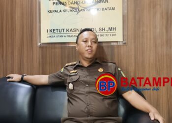 Kasi Intel Kejari Batam, Tiyan Andesta. (Sumber foto: JP - BatamPena.com)