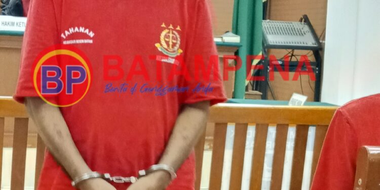 Rahman Padak merupakan seorang terdakwa pembunuh pendeta Jimmy Hutasoit. (Sumber foto: JP - BatamPena.com)