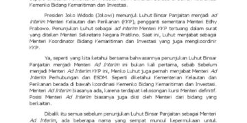 Takhta Solo Kosong: Maha Menteri Jabat Raja Ad Interim
