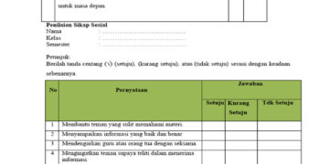 Kunci PAI X: Penilaian Keterampilan Bab 5