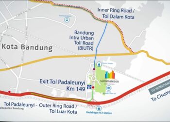 BIUTR Bandung: Bocoran Jalur Tol Dalam Kota