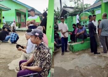 Ayah Jemput Rapor: Gerbang Sekolah Jadi Panggung