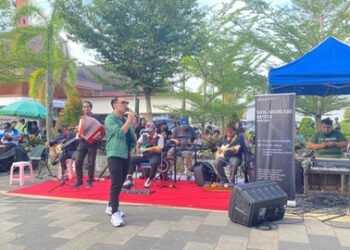 Kolaborasi Bunyi Akhir Pekan di CFD Pontianak