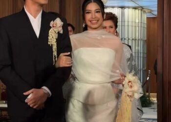 7 Potret Megah Resepsi Tristan & Narrel
