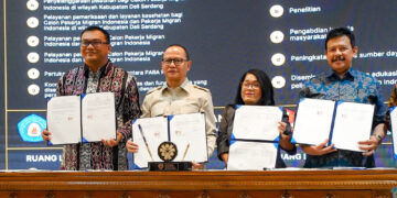 MoU Pekerja Migran: KP2MI & Pemkab Deli Serdang Bersinergi