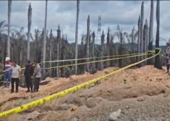 Tim Labfor cari penyebab kebocoran pipa gas TGI di Indragiri Hilir yang terbakar 14 jam