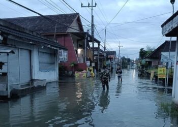 Kali Lamong Meluap, 9 Desa Gresik Terendam