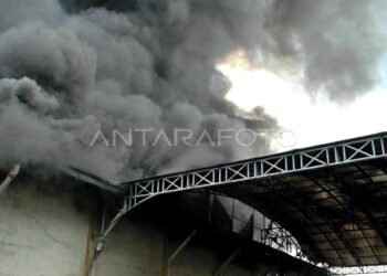 Gudang Warung Terbakar di Kapuas, Api Padam Tanpa Korban