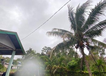 Bengkulu Selatan: Hujan Petir Kedurang-Ulu Manna Senin 23 Februari
