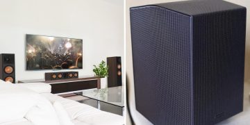 Top surround sound systems