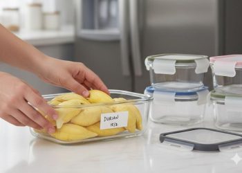 7 cara menyimpan durian segar di kulkas dengan aluminium foil