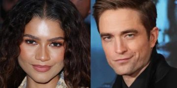 Zendaya and Robert Pattinson channel ‘The Office’ for ‘The Drama’ hype