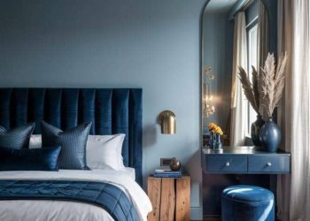 7 Cat Biru Elegan untuk Ruangan Anda