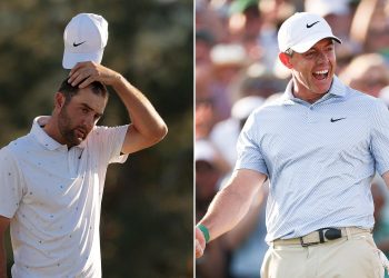 Scottie Scheffler Tests Rory McIlroy at Augusta, But American Comeback Fails