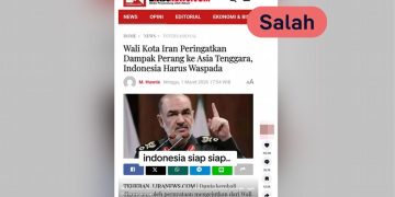 Pemerintah Iran Peringatkan Indonesia Soal Perang?