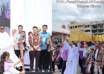 Pemeriksaan Fakta: Gibran Ikut Pikul Salib di Pawai Paskah?