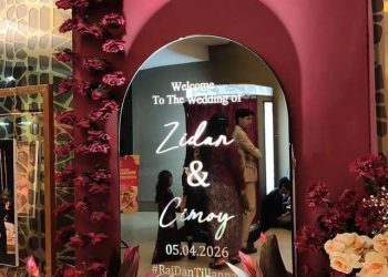 7 potret pernikahan Cimoy dan Zidan, pesta megah dan meriah