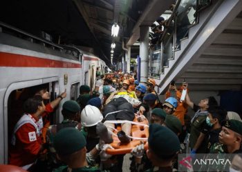 Data Terbaru Korban Tewas Kecelakaan Kereta di Bekasi