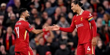 Van Dijk Selamatkan Liverpool dari Kekalahan Lawan Everton