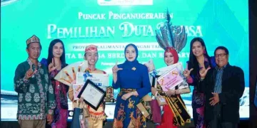 Puncak Duta Bahasa Kalteng 2026 Berakhir, Istri Gubernur Soroti Ancaman Bahasa Gaul