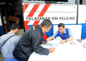 SIM Keliling Bandung Hari Ini, Senin April 2026