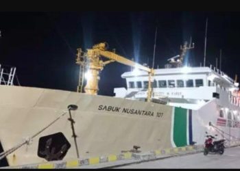 Jadwal Kapal KM Sabuk Nusantara 101 Tiba di Kupang Pagi Ini