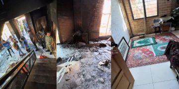 Kebakaran hebat di desa terapung Malaysia, 1.000 rumah hancur