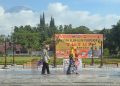 Rumput Alun-alun Purwokerto Kembali Dibuka Setelah 7 Tahun, Warga Bisa Bersantai dengan Syarat