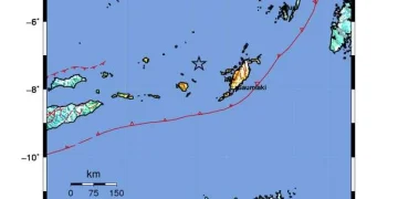 BMKG Melaporkan Gempa di Maluku Barat Daya, April 2026