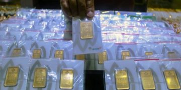 Emas Antam turun ke Rp2.840.000, berapa harga perhiasan di Jambi 20/4/2026?